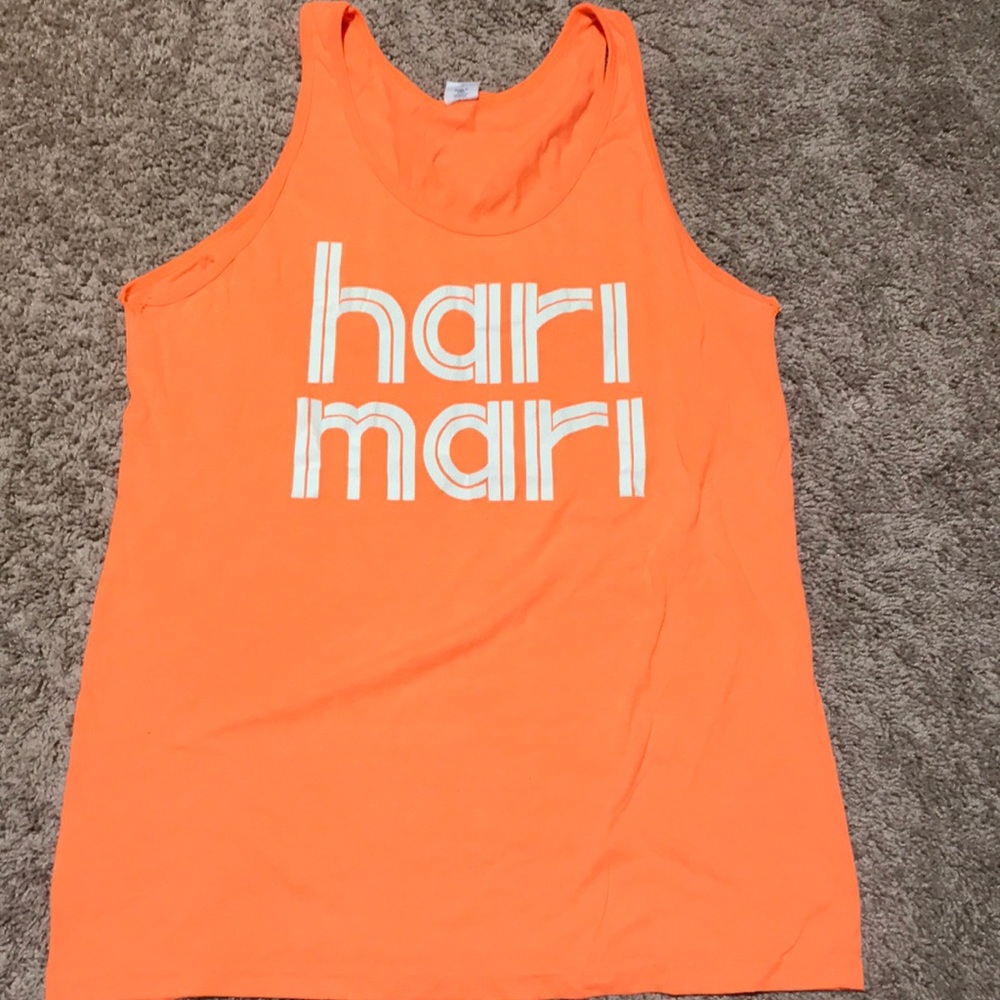 Hari Mari Flip Flops Neon Tank Top